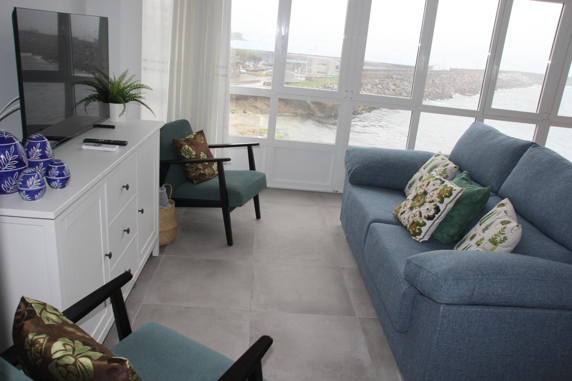 Mirador Playa Ribeira - Fisterra 아파트 외부 사진